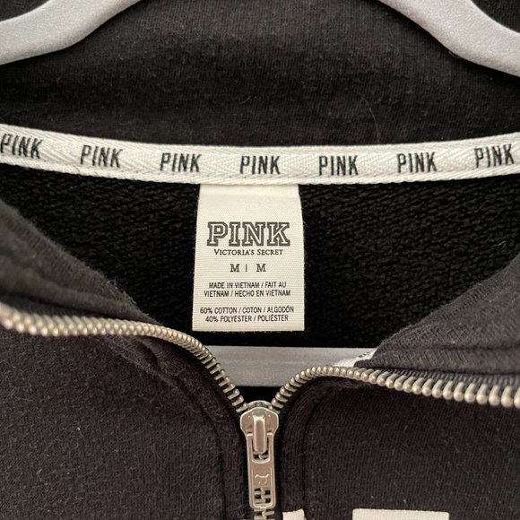 PINK Victoria's Secret - Grey 3/4 Zip - Picture 4 of 4
